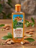 Aruna Naturals Almond Enriched Hair Oil – Soft & Shine (200ml)